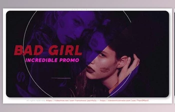 Download Bad Girl <span class='badge badge-warning'>Intro</span> (<span class='badge badge-warning'>Videohive</span> 31246775) - AE Project