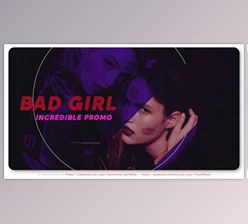 Download Bad Girl Intro (Videohive 31246775) - AE Project
