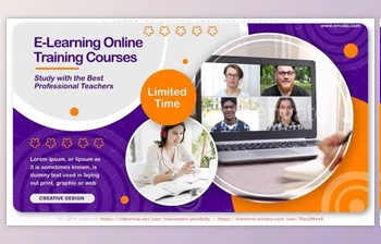 E-<span class='badge badge-warning'>Learning</span> Online Training Courses (Videohive 28376883)