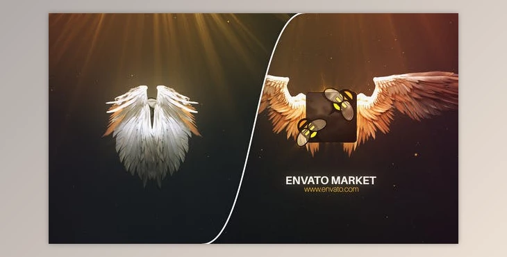 Download Angel Wings Logo (Videohive 31215624) - AE Project