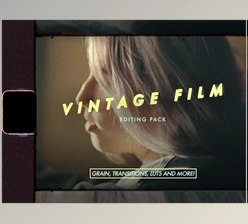 Download Sellfy – Austin Makes Films – Vintage Film Editing Pack (Grain Transitions LUTs and Overlays) - MOV, MP4, CUBE, TIF