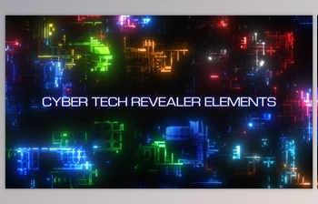 Download <span class='badge badge-warning'>Cyber</span> Tech Revealer Elements Pack (Videohive 31063944)
