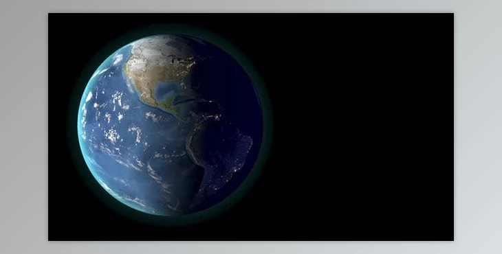 Download Planet earth rotating, day and night. America view. 3d Render (Videohive 31240420) - ProRes