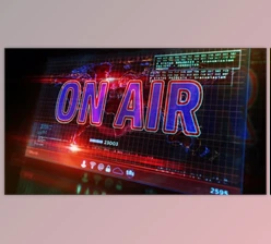 Download On Air broadcast on display screen (Videohive 31253145)