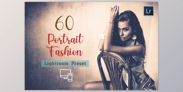 Download 60 Portrait Fashion Lightroom Preset CreativeMarket-5922394 (XMP, DNG)