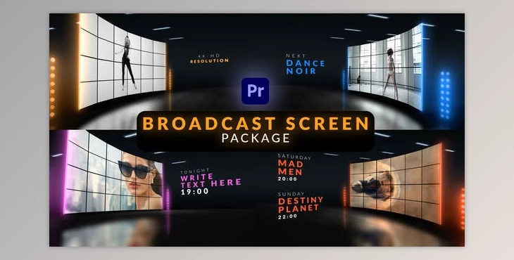 Download Broadcast Screen Package (Videohive 31219747) - PR Project