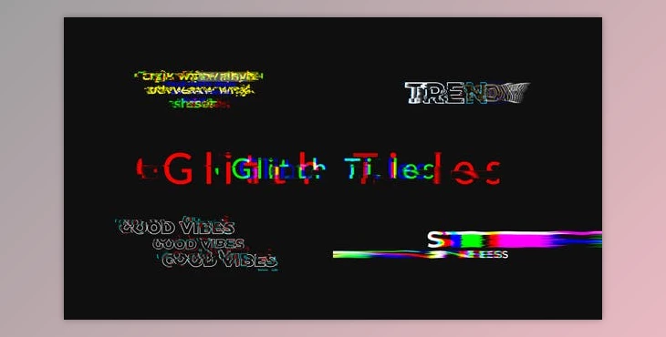 Download Glitch Titles (Videohive 30952599)