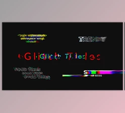 Download Glitch Titles (Videohive 30952599)