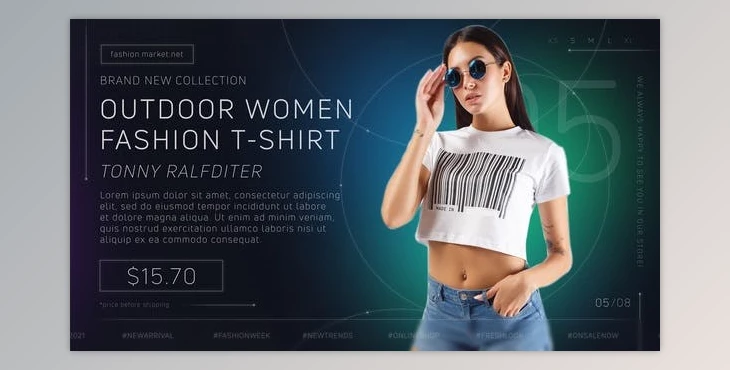 Download Fashion Market Promotion (Videohive 30818822) - AE Project