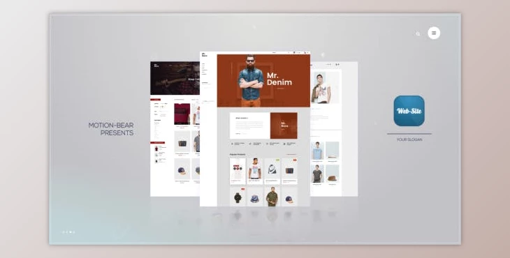 Download Website Presentation (Videohive 17656445) - AE Project