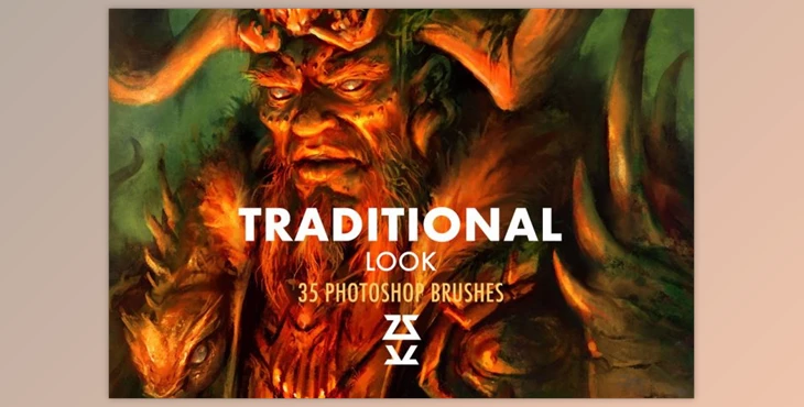 Download Traditional Look Brush Set CreativeMarket-5907463 (ABR)