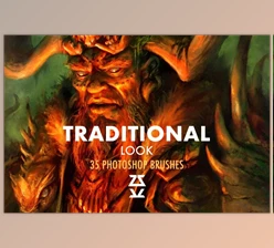 Download Traditional Look Brush Set CreativeMarket-5907463 (ABR)