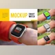 Download Smart Watch Mockup Set CreativeMarket-5999449 (PSD)