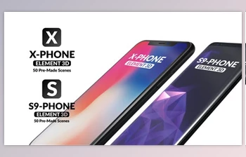 X-Phone <span class='badge badge-warning'>Promo</span> For Element <span class='badge badge-warning'>3D</span> + S9 (Videohive 21513856)