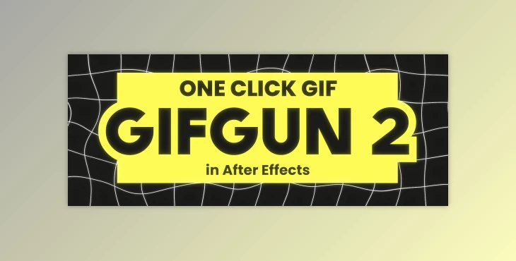 GifGun Animated GIF Creator For After Effects - Motion Array