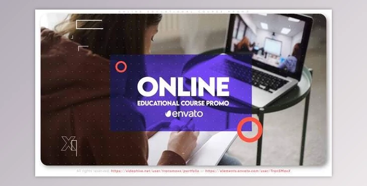 Download Online Educational Course Promo (Videohive 31300968) - AE Project