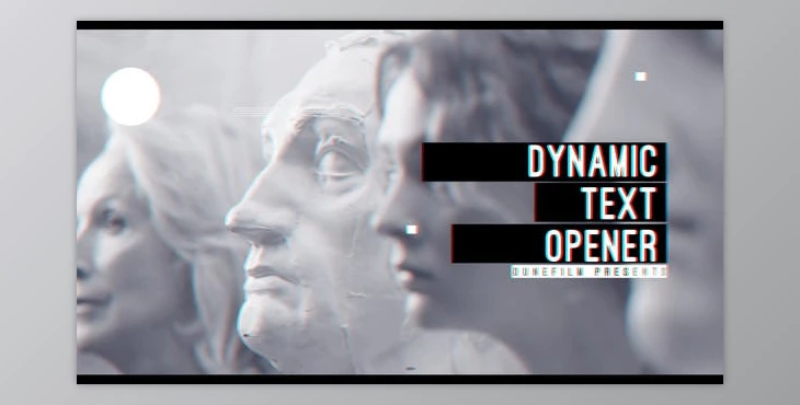 Download Dynamic Text Opener (Videohive 27116091) - AE Project
