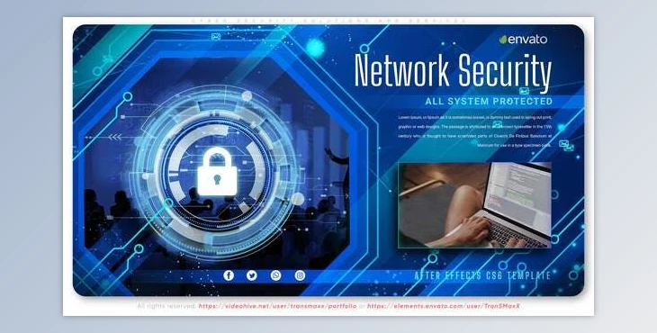 Download Cyber Security Solutions and Services (Videohive 31319181) - AE Project