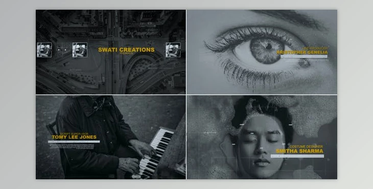 Download Movie Credits (Videohive 31109392) - AE Project