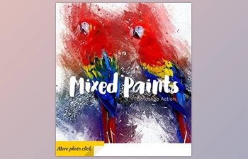 Download Mixed <span class='badge badge-warning'>Paints</span> Photoshop Action GraphicRiver-30124859 (ABR, PAT, ATN)