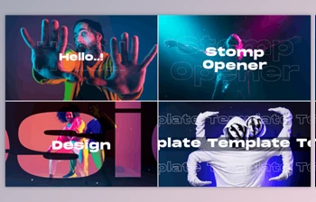 Download <span class='badge badge-warning'>Clean</span> Stomp Opener (Videohive 30482712) - AE Project