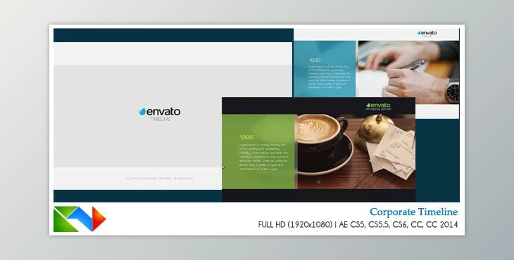 Download Corporate Timeline (Videohive 12824058) - AE Project