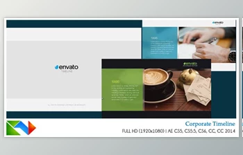 Download <span class='badge badge-warning'>Corporate</span> Timeline (Videohive 12824058) - AE Project