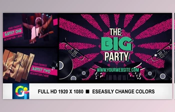 The <span class='badge badge-warning'>Big</span> Party Promo (<span class='badge badge-warning'>Videohive</span> 3459356)