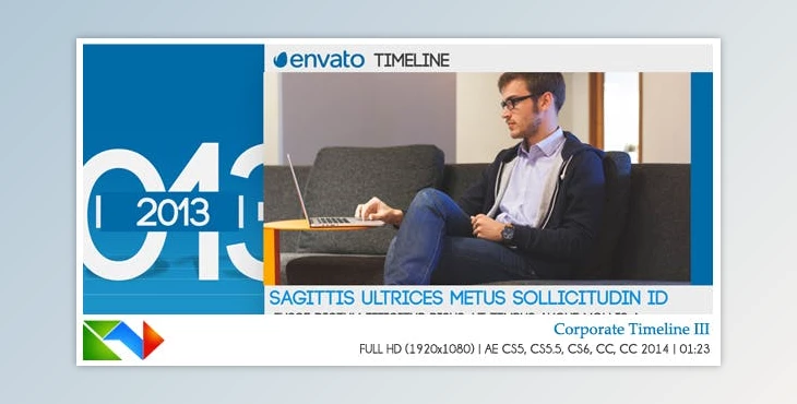 Download Corporate Timeline III (Videohive 13814142) - AE Project