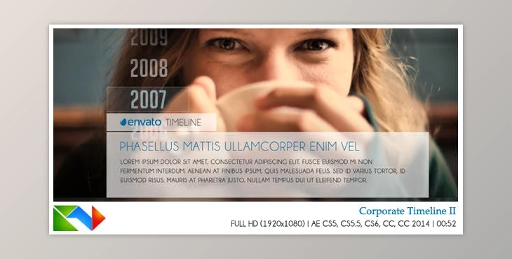 Download Corporate Timeline Slideshow (Videohive 13697752) - AE Project