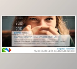 Download Corporate Timeline Slideshow (Videohive 13697752) - AE Project