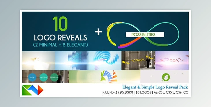 Download Elegant And Simple Logo Pack (Videohive 9178559) - AE Project