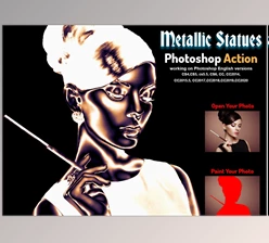 Download Metallic Statues Photoshop Action CreativeMarket-5930706 (ATN)