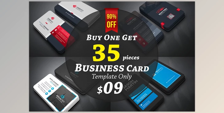 Download Business Cards Bundle 35 CreativeMarket-5914449 (PSD, JPG, PNG)