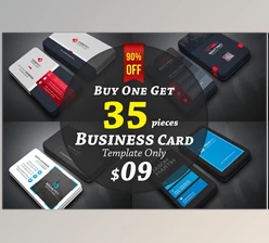 Download Business Cards Bundle 35 CreativeMarket-5914449 (PSD, JPG, PNG)