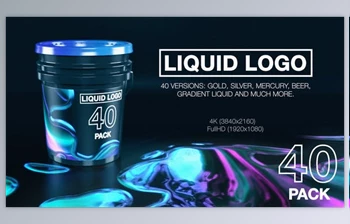 Download Liquid Logo Reveal (<span class='badge badge-warning'>40</span> in 1 Pack) (Videohive 28287709) - AE Project