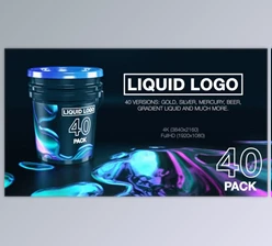Download Liquid Logo Reveal (40 in 1 Pack) (Videohive 28287709) - AE Project