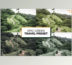 Download Epic Green Travel Lightroom Presets CreativeMarket-5963169 (XMP)
