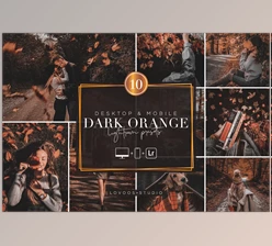 Download DARK ORANGE – Lightroom Presets CreativeMarket-5987734 (XMP, DNG, LRTEMPLATE)