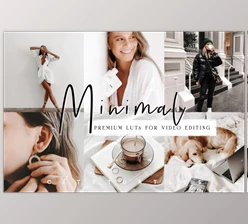 Download Clean Minimal LUTs for Video Editing CreativeMarket-5917244 (Cube)