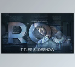Download Titles Slideshow (Videohive 15762310) - AE Project