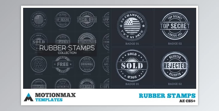 Download Rubber Stamps (Videohive 20521325) - AE Project