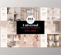 Download Universal Mockup Bundle CreativeMarket-5960408 (PSD, PNG)