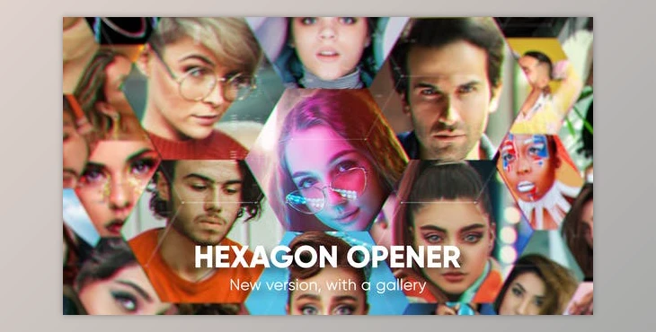 Download Hexagon Opener (Videohive 27008717) - AE Project
