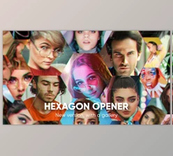 Download Hexagon Opener (Videohive 27008717) - AE Project