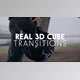 Real 3D Cube Transition – Motionarray 781226