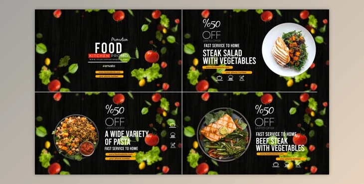 Download Food Promo (Videohive 30358098) - AE Project
