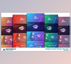 Download Night Club Party Promo (Videohive 23990406) - AE Project