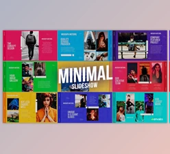 Download Minimal Slideshow (Videohive 23240776) - AE Project