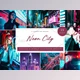 Download 15 x Lightroom Presets, Neon City CreativeMarket-5962657 (DNG, LRTEMPLATE, XMP)